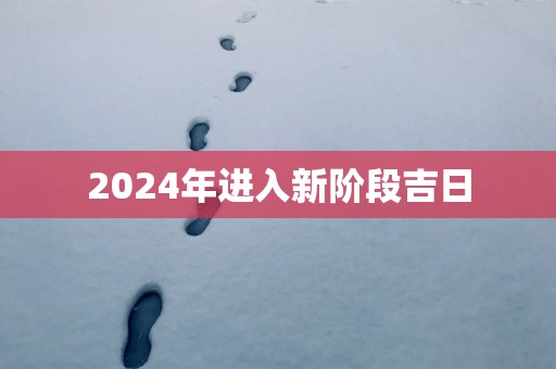 2025年进入新阶段吉日
