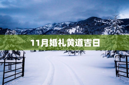 11月婚礼黄道吉日