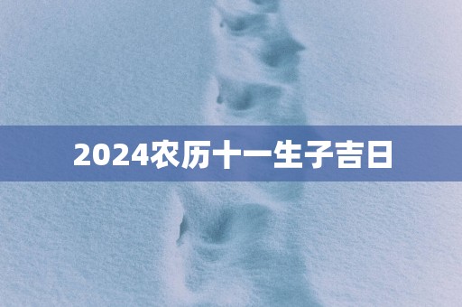 2025农历十一生子吉日