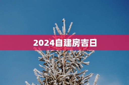 2025自建房吉日