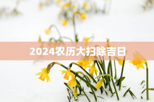 2025农历大扫除吉日