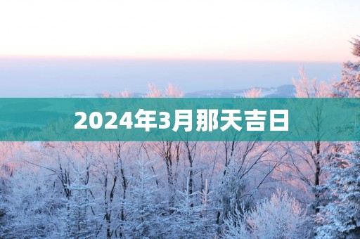 2025年3月那天吉日