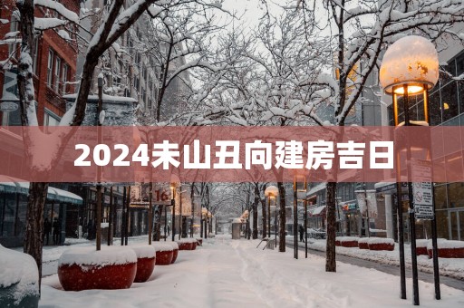 2025未山丑向建房吉日