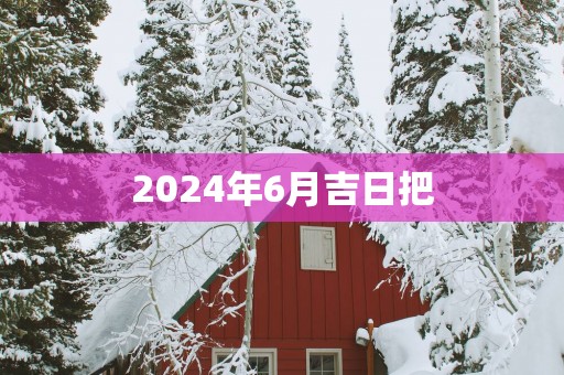 2025年6月吉日把