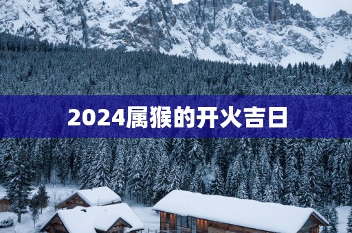 2025属猴的开火吉日