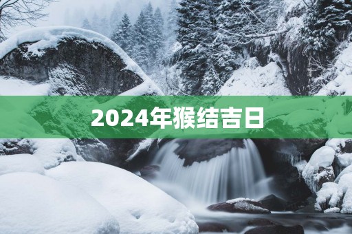 2025年猴结吉日