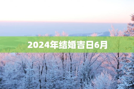 2025年结婚吉日6月