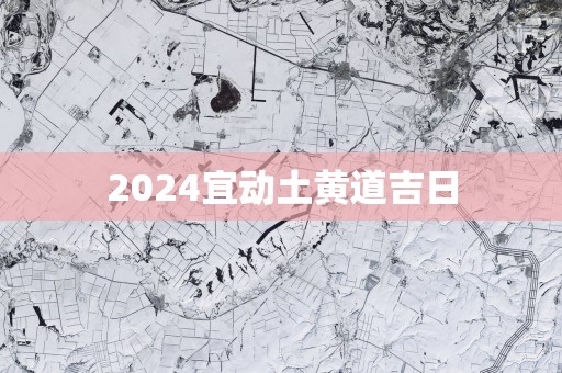 2025宜动土黄道吉日