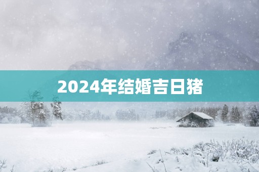 2025年结婚吉日猪