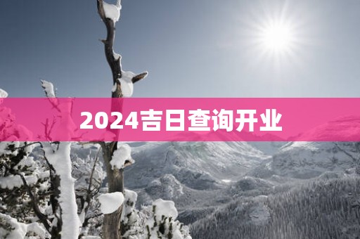 2025吉日查询开业