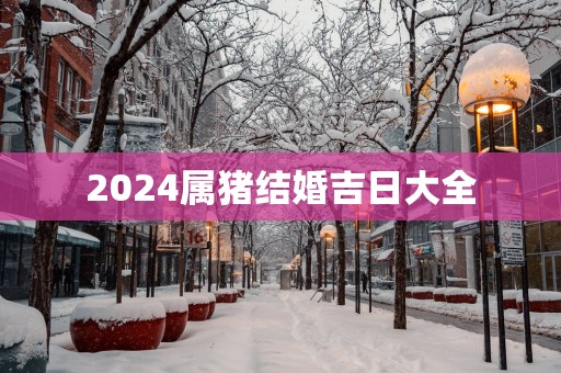 2025属猪结婚吉日大全