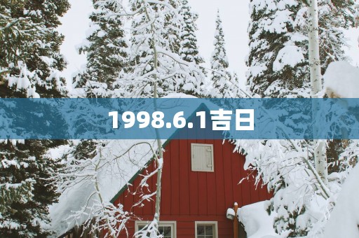 1998.6.1吉日