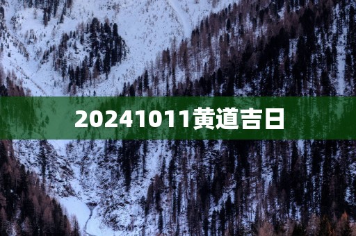 20251011黄道吉日