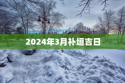 2025年3月补垣吉日