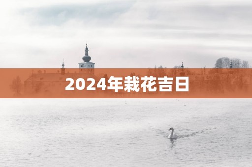 2025年栽花吉日