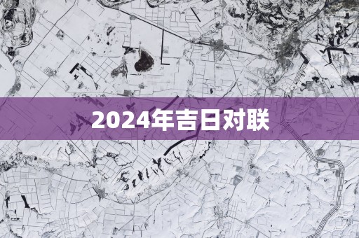 2025年吉日对联