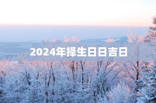 2025年择生日日吉日