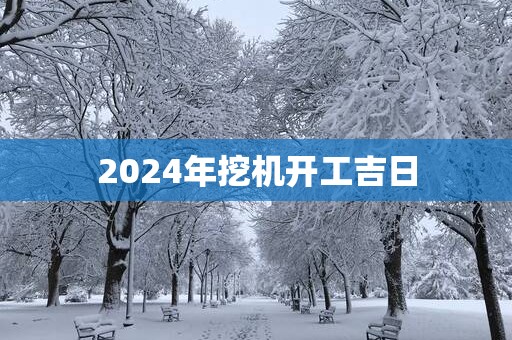 2025年挖机开工吉日