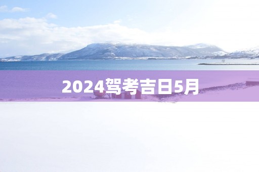 2025驾考吉日5月