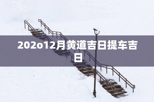 202o12月黄道吉日提车吉日