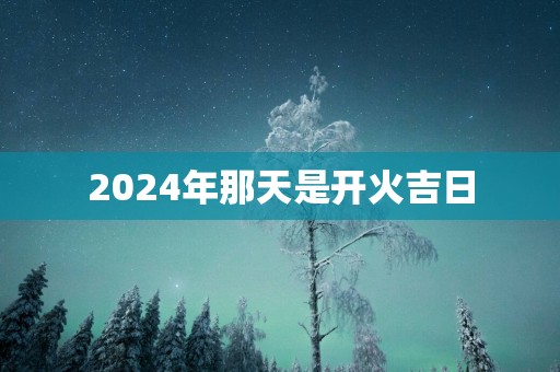 2025年那天是开火吉日