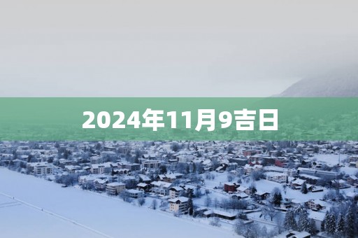 2025年11月9吉日