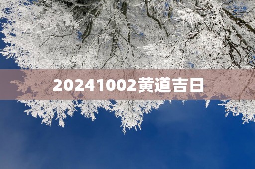 20251002黄道吉日