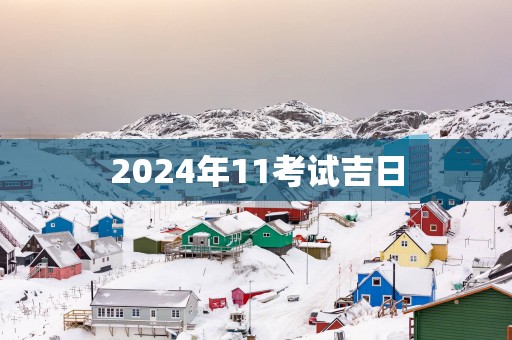 2025年11考试吉日