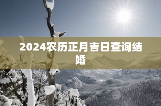 2025农历正月吉日查询结婚