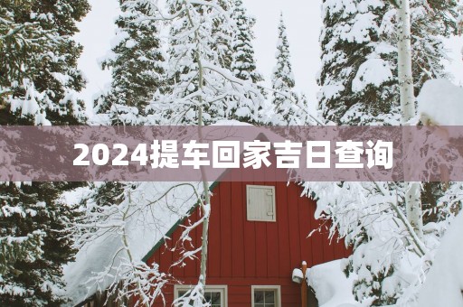 2025提车回家吉日查询