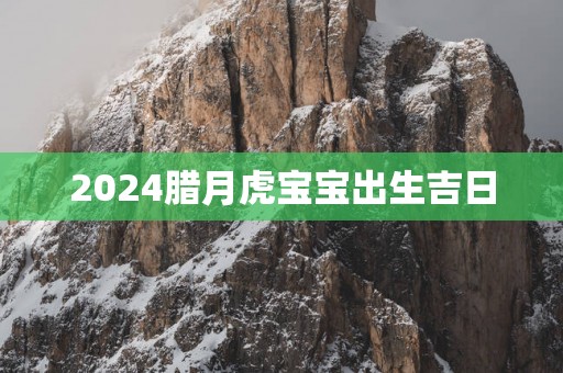 2025腊月虎宝宝出生吉日