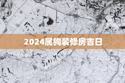 2025属狗装修房吉日