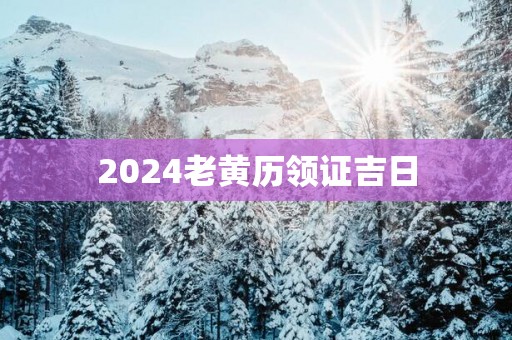 2025老黄历领证吉日