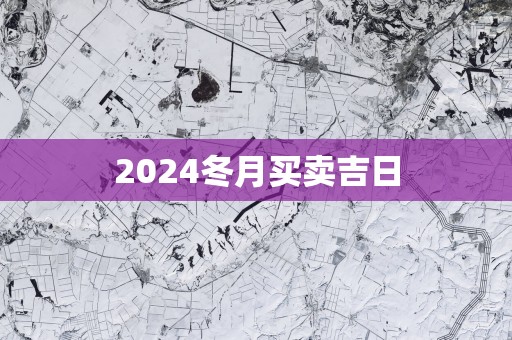 2025冬月买卖吉日