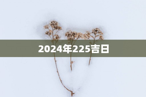 2025年225吉日