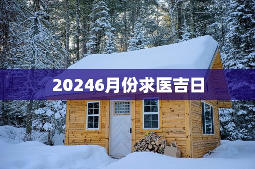 20256月份求医吉日