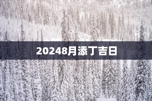 20258月添丁吉日