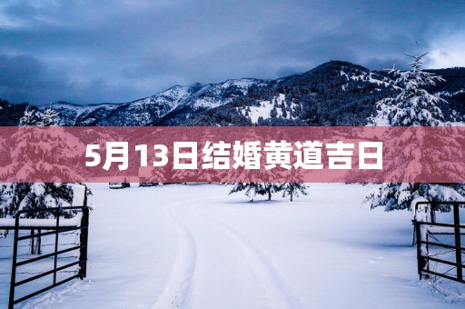 5月13日结婚黄道吉日