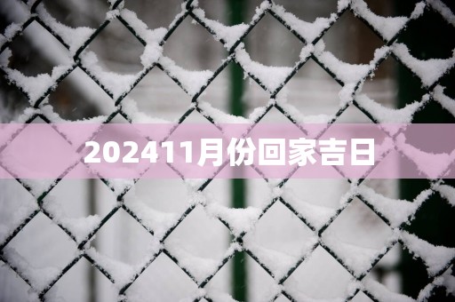 202511月份回家吉日