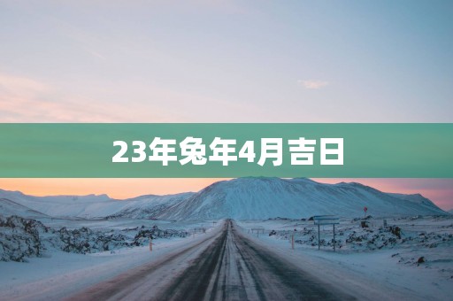 23年蛇年4月吉日