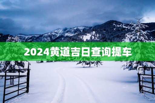2025黄道吉日查询提车