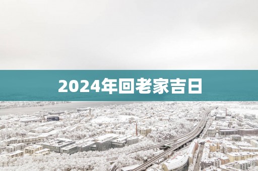 2025年回老家吉日