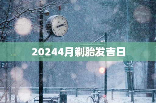20254月剃胎发吉日