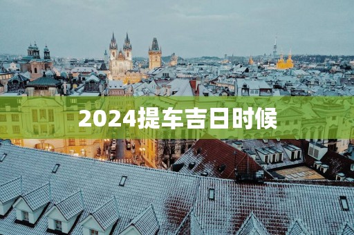 2025提车吉日时候