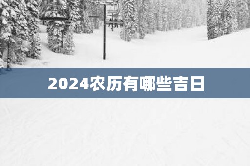2025农历有哪些吉日