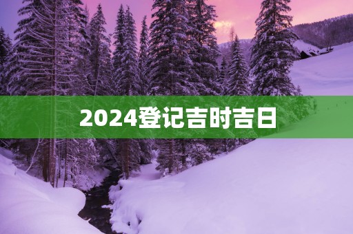 2025登记吉时吉日