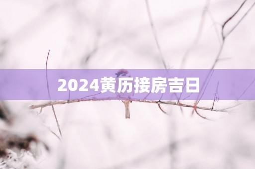 2025黄历接房吉日