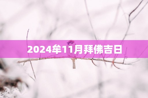 2025牟11月拜佛吉日