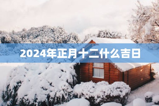 2025年正月十二什么吉日