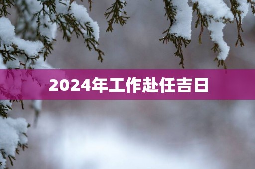 2025年工作赴任吉日
